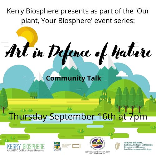 Art in Defence of Nature upcoming webinar