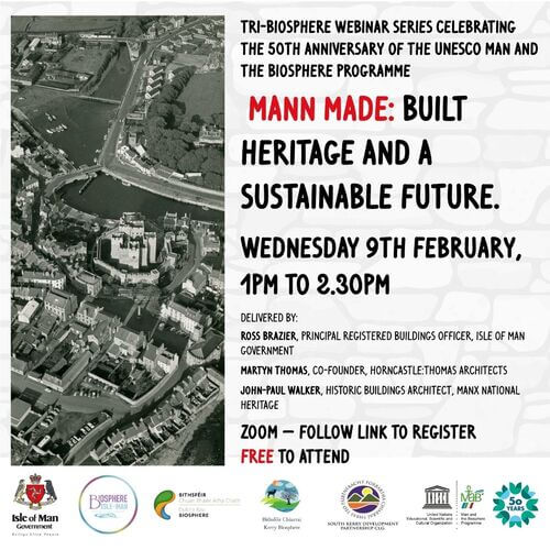 Upcoming Webinar with the Isle of man Biosphere